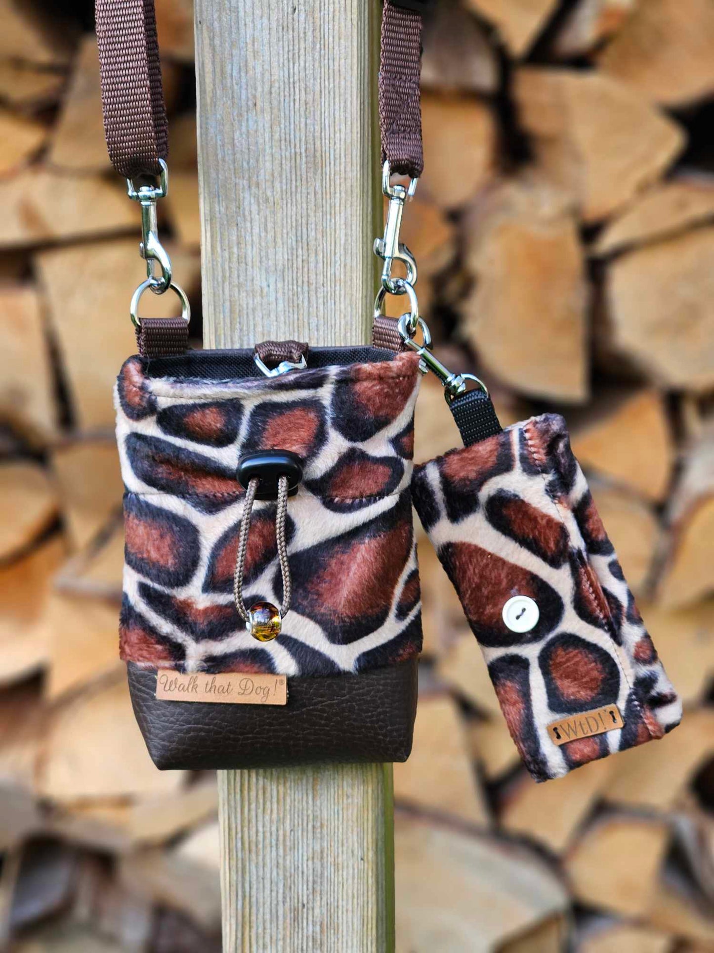 Crossbody beloningstas - Giraffe