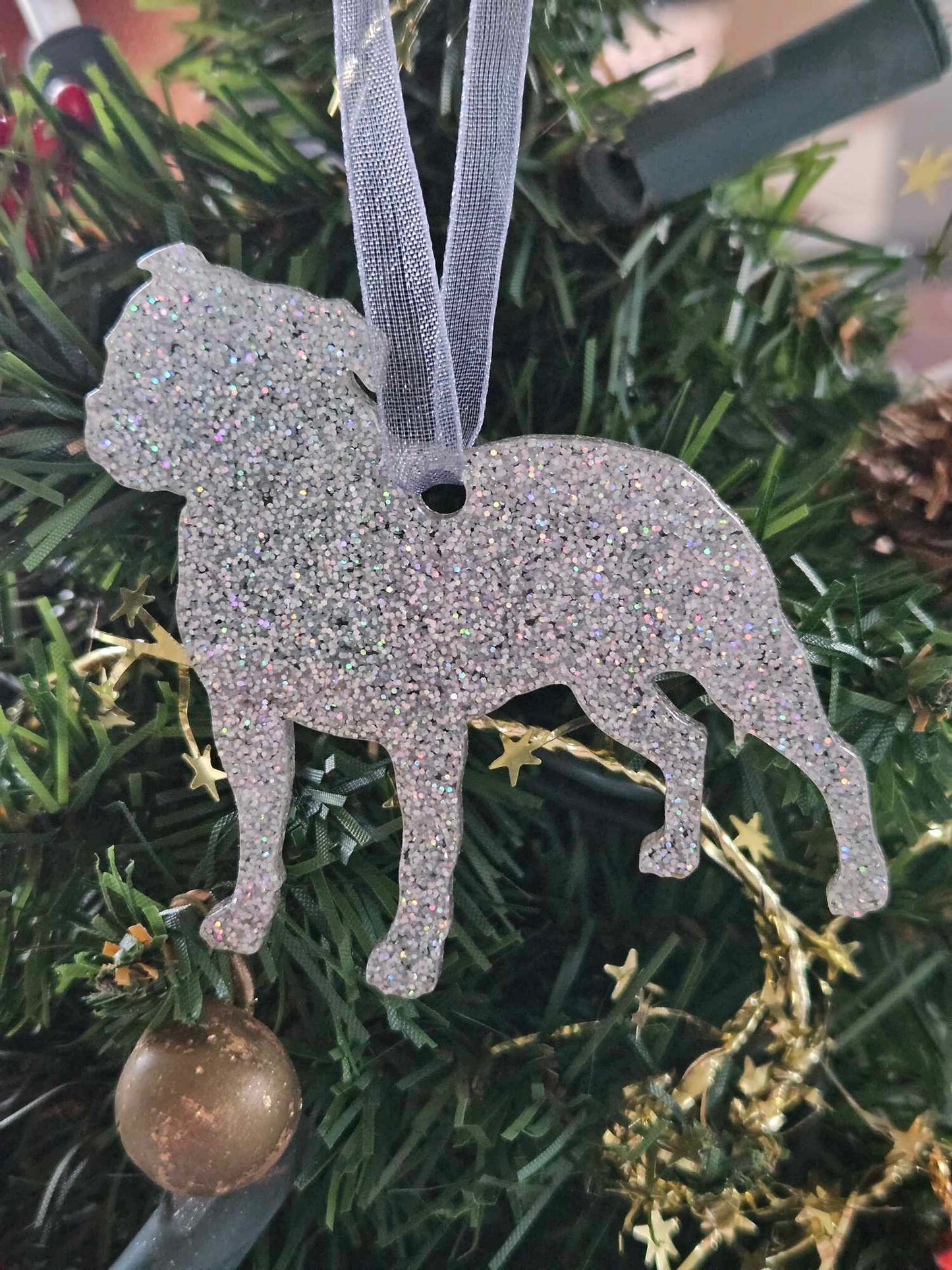 Kersthanger - Stafford zilver