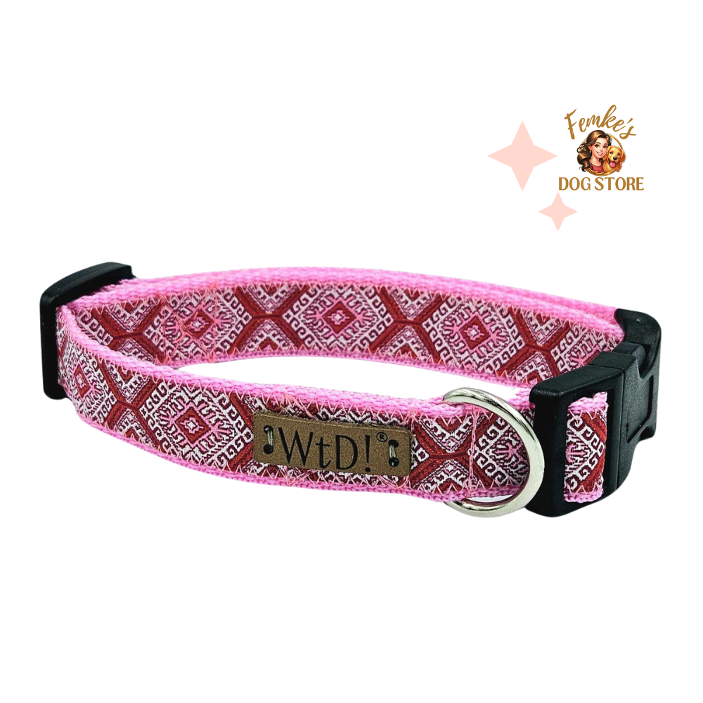 Halsband - Rosy Red