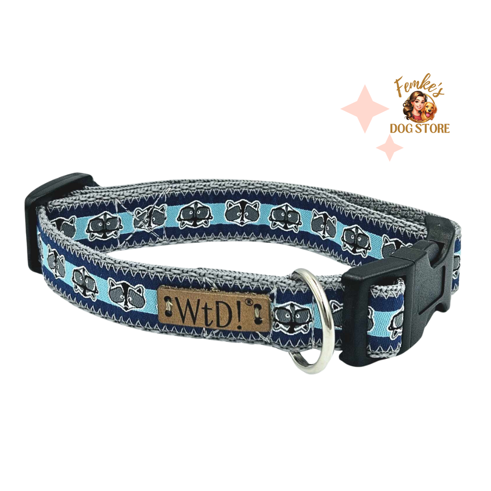 Halsband - Blue the Racoon