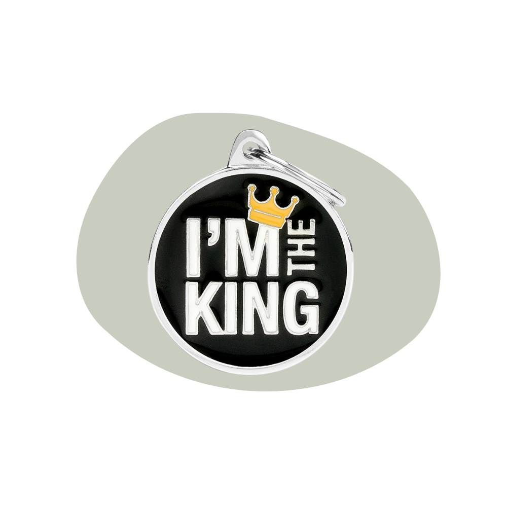 Hondenpenning I'm the King