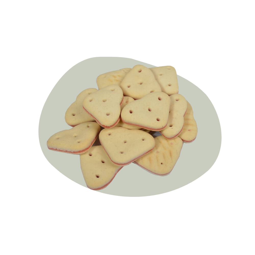 Fourre hartjes zalm - 400 gram