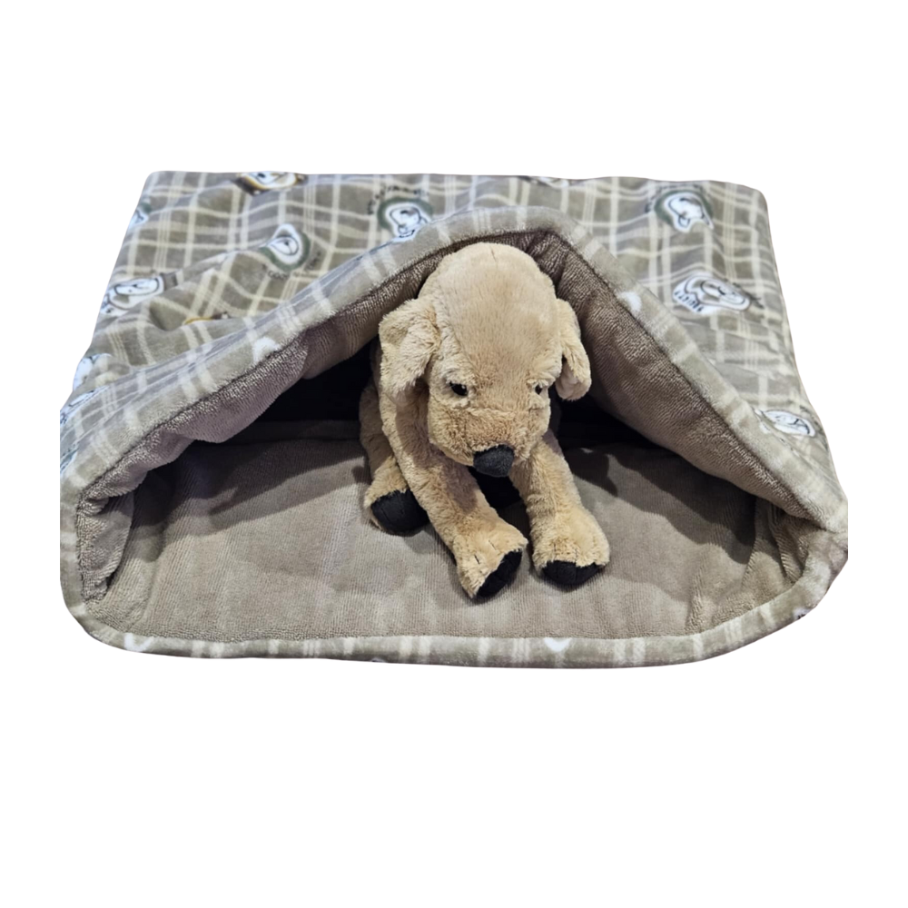 2-in-1: Slaapzak en mand