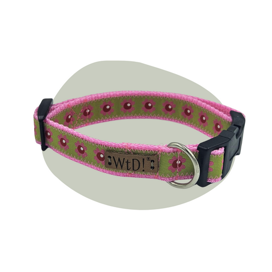 Middel halsband - Funky Flowers