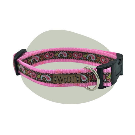 Middel halsband - Rosy