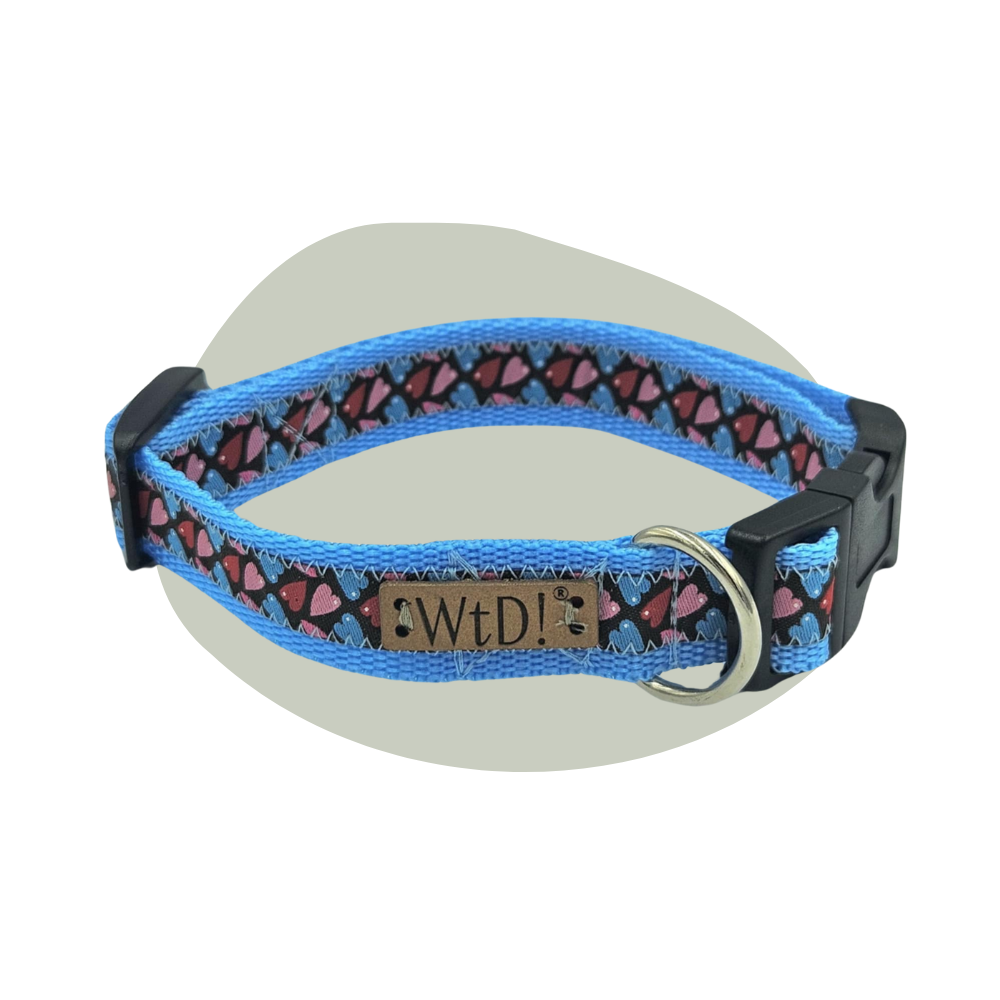 Middel halsband - Rainbow Heart