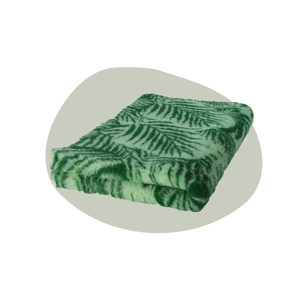 Vetbed - Groene bladeren