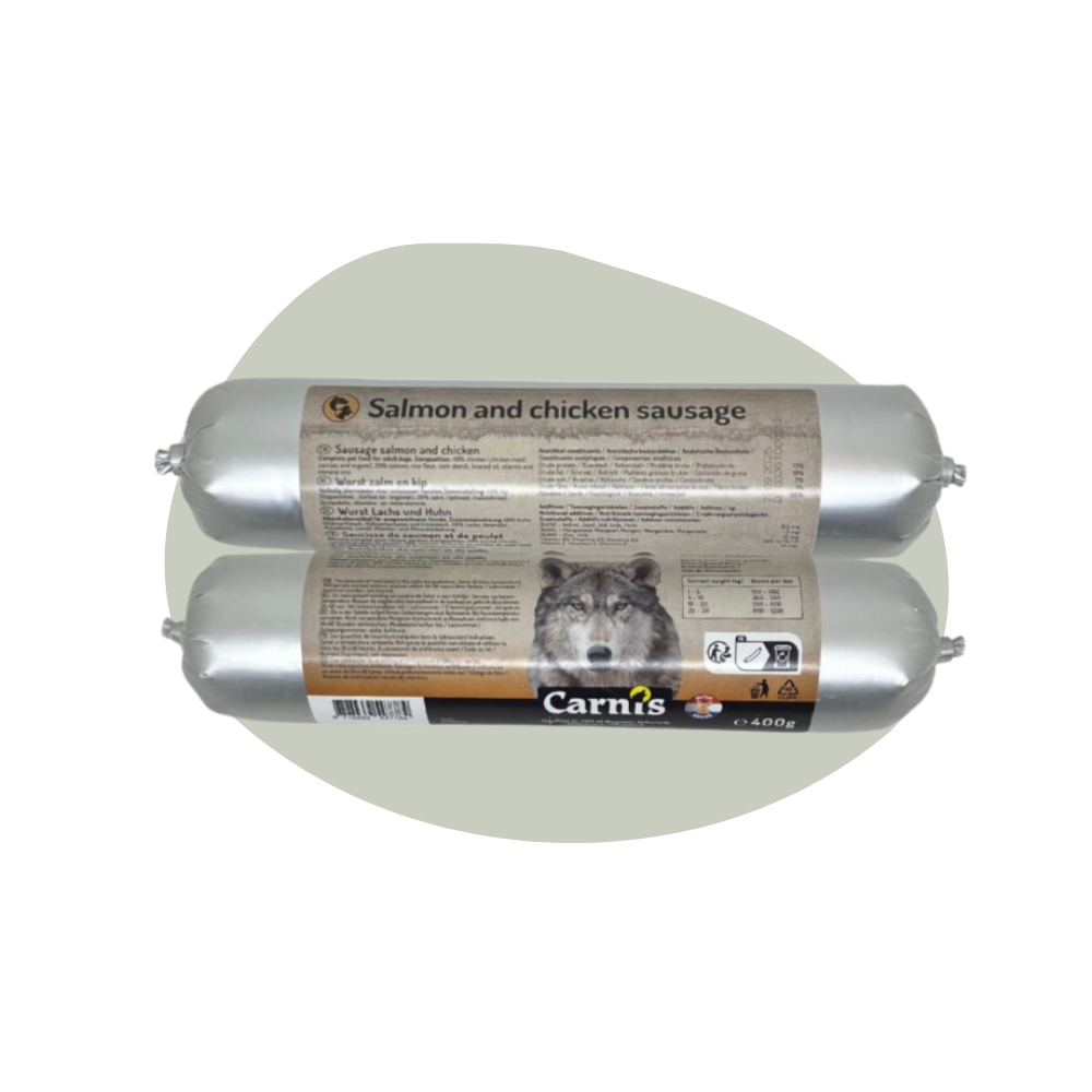 Carnis - Gestoomd Zalm/Kip 400 gram