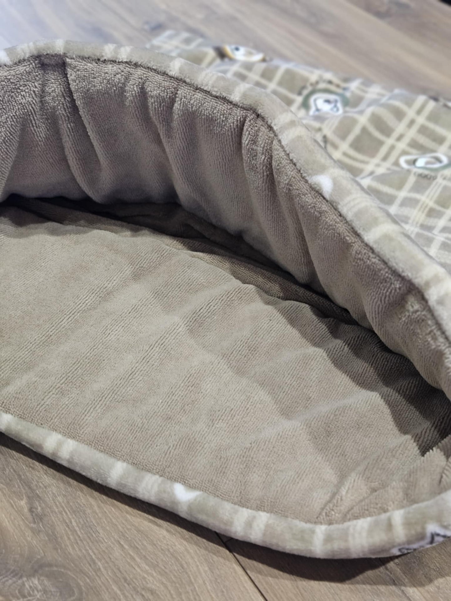 2-in-1: Slaapzak en mand