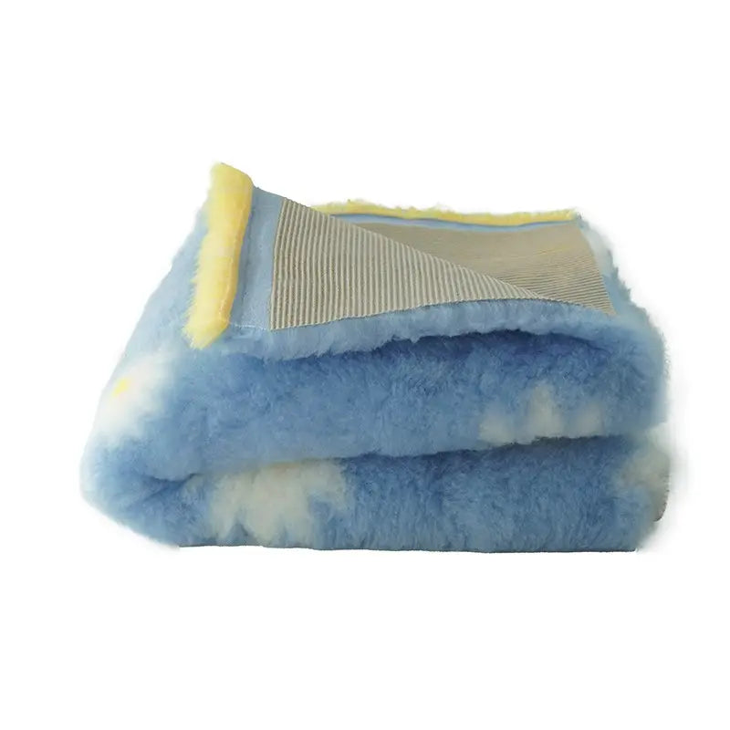 Vetbed - Madeliefjes blauw