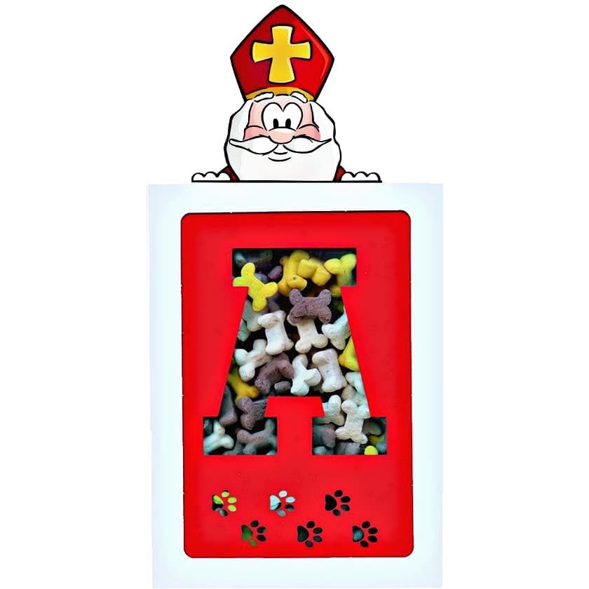 Sinterklaas koekjesletter - A