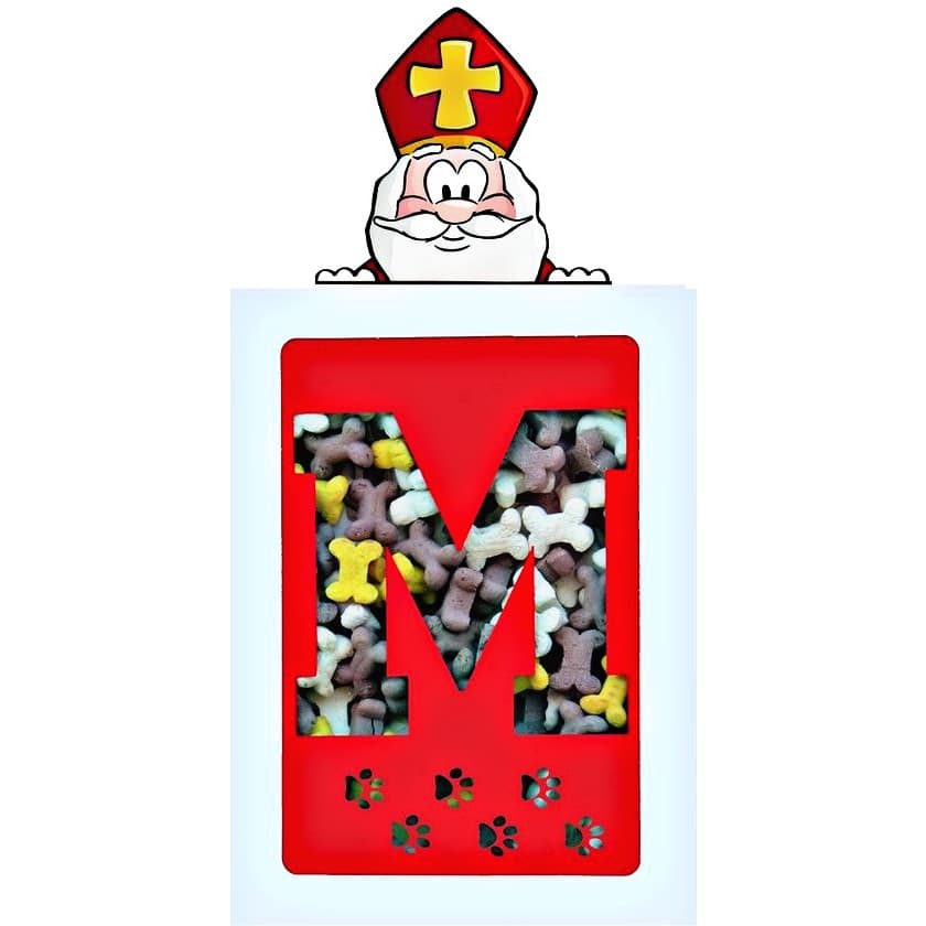 Sinterklaas koekjesletter - M