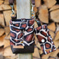 Crossbody beloningstas - Giraffe