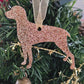 Kersthanger - Staande hond