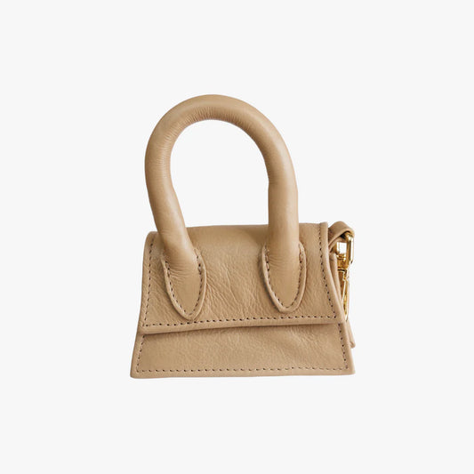 The Dog Musthaves Designer Bag - Beloningstasje voor hondenkoekjes en poepzakdispenser - Taupe