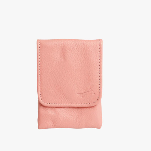 The Dog Musthaves Pooch leer | Stijlvolle Beloningstasje voor Hondenkoekjes en Poepzakjes - Roze