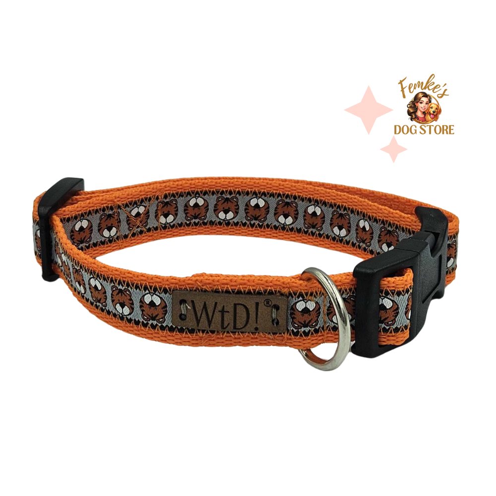 Halsband - Baby Tiger Oranje