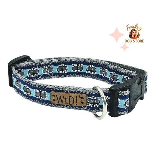 Halsband - Blue the Racoon