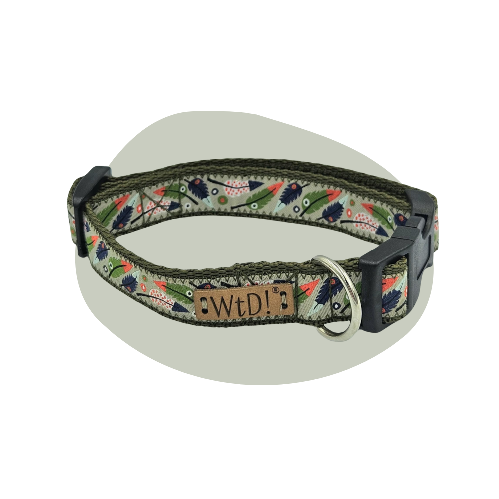 Middel halsband - Veertjes
