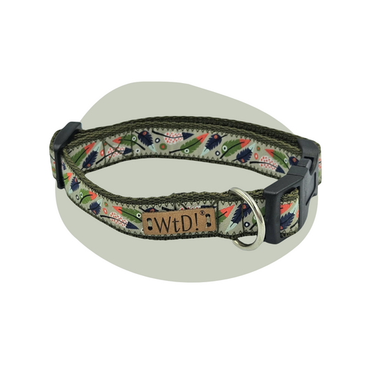 Middel halsband - Veertjes
