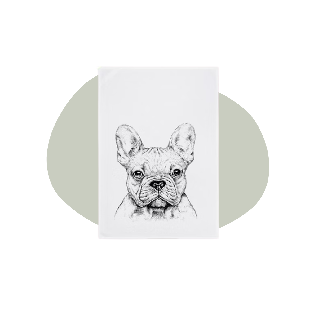 Theedoek - Franse Bulldog