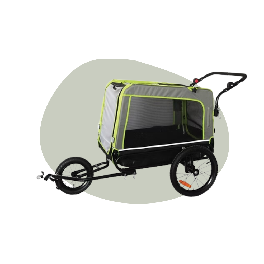 Twee-in-een: fietskar en buggy