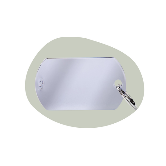 Hondenpenning Basis Millitary ID groot