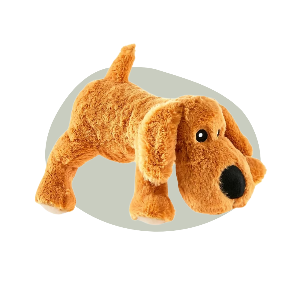 Pluche Puppy lichtbruin