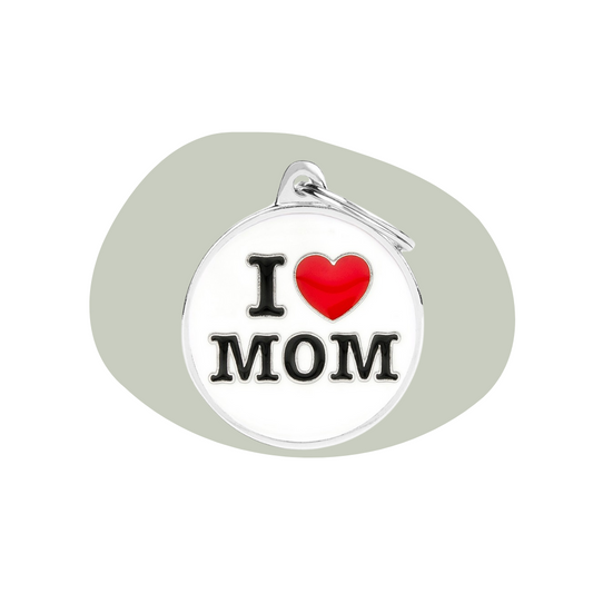 Hondenpenning I ♥ Mom
