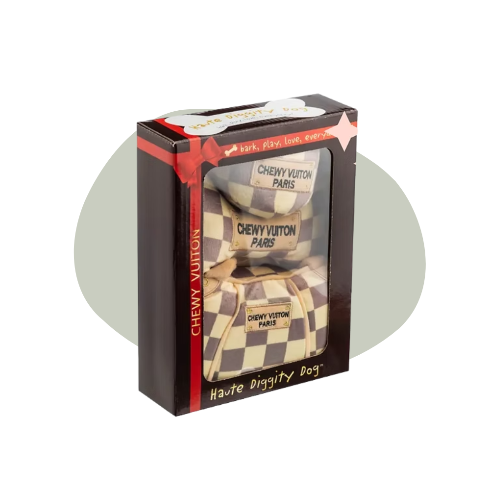 Chewy Vuiton giftbox