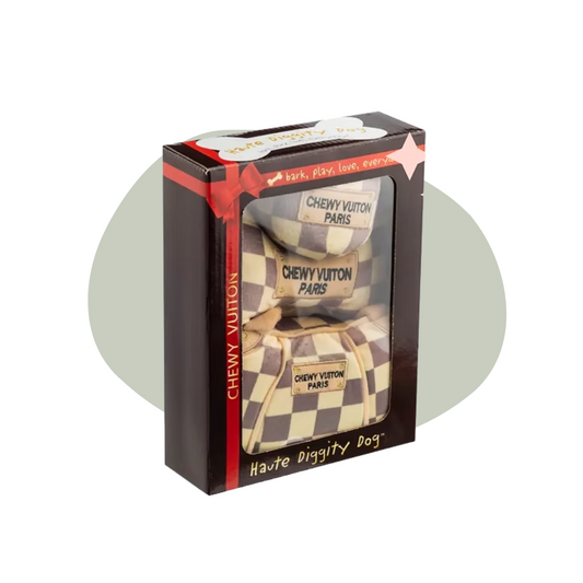 Chewy Vuiton giftbox