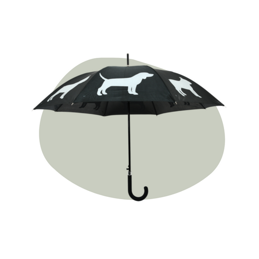 Reflecterende paraplu honden