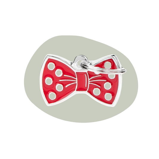 Hondenpenning Bow Tie