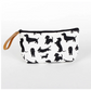 Cadeau-tip: Makeup tasje met Teckels zwart/wit