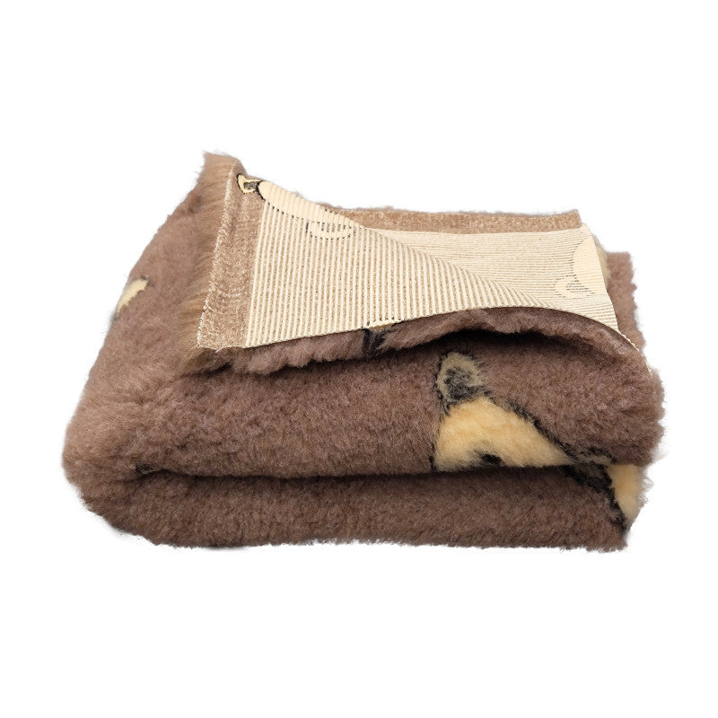 Vetbed - Beige beertjes