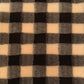 Vetbed - Beige ruit