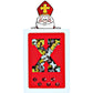 Sinterklaas koekjesletter - X