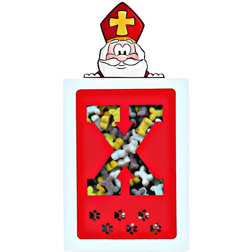 Sinterklaas koekjesletter - X