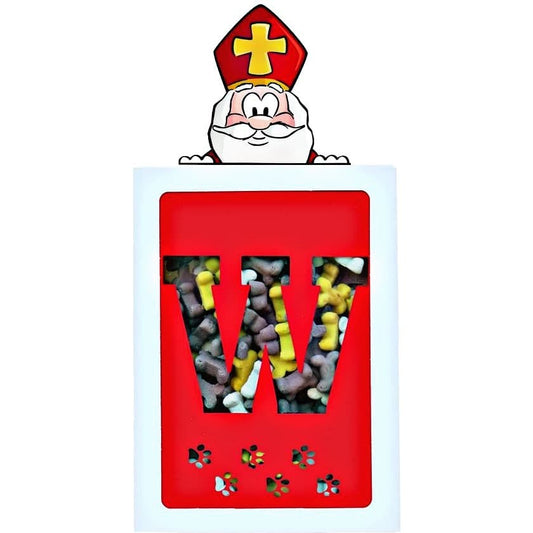 Sinterklaas koekjesletter - W