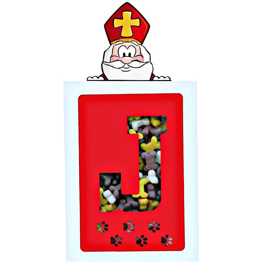 Sinterklaas koekjesletter - J