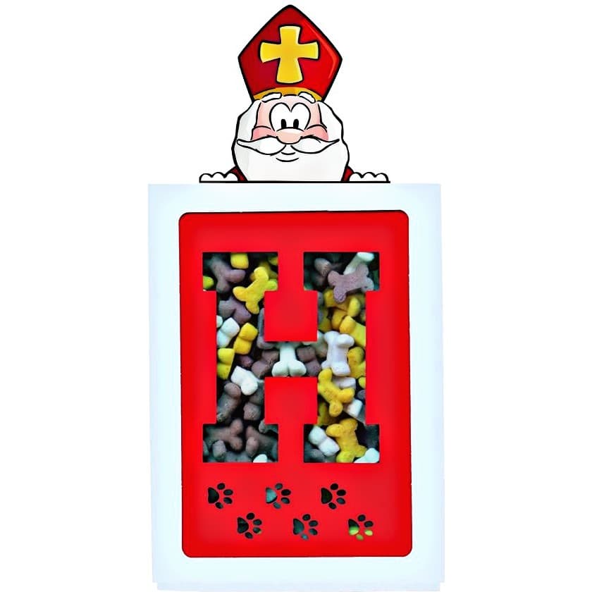 Sinterklaas koekjesletter - H
