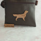 Showtas - Golden Retriever met glitter