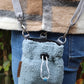 Crossbody Beloningstas - Blue Teddy Bear