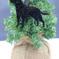 Kersthanger - Labrador Retriever ♥ zwart