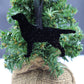 Kersthanger - Flatcoated Retriever